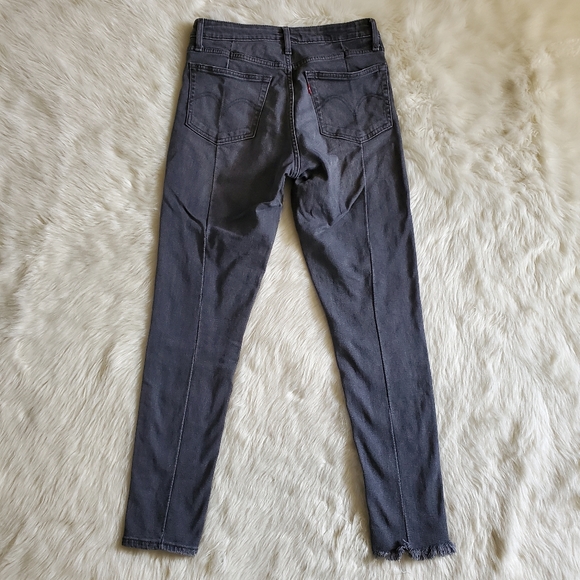Levi's 721 Altered High Riske Skinny Jeans Size 28 - Picture 8 of 15